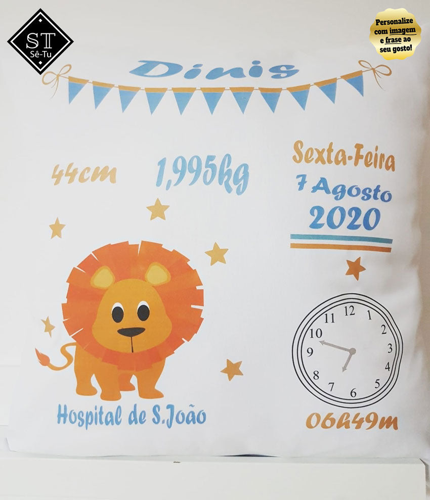 Almofada Nascimento Rei Leão Juba